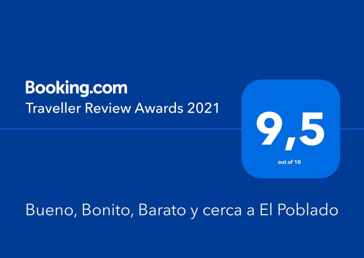 Bueno, Bonito, Barato Y Cerca A El Poblado Apartment Medellin Luaran gambar